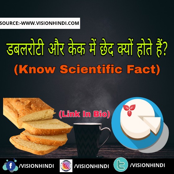 Why Are Holes In Bread And Cake(hindi) Fact